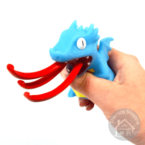 triple tongue dragon fidget toy