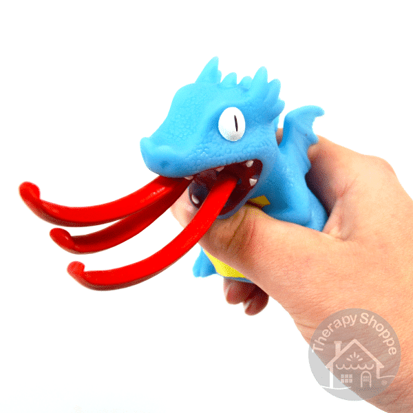 triple tongue dragon fidget toy