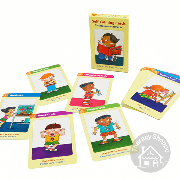 self calming cards