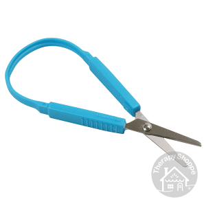 blue generic mini loop scissor