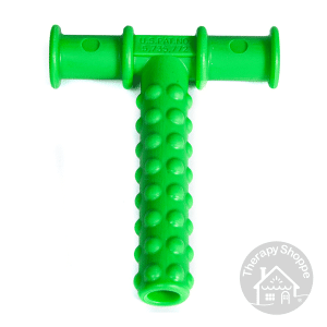 knobby chewy tube green
