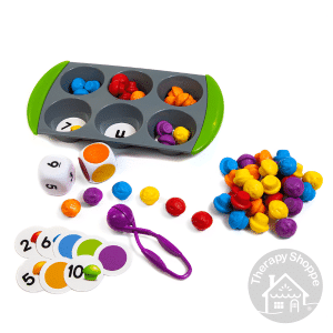 mini muffins fine motor activity set