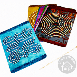 Finger Labyrinth Tracing Cards