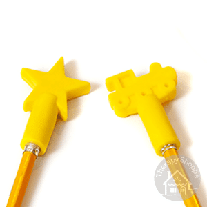 star and train chewy pencil toppers