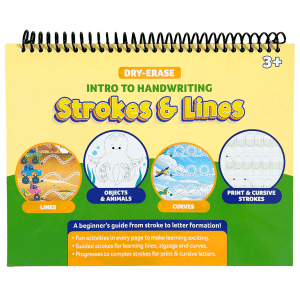 Pre-Handwriting Dry Erase Book