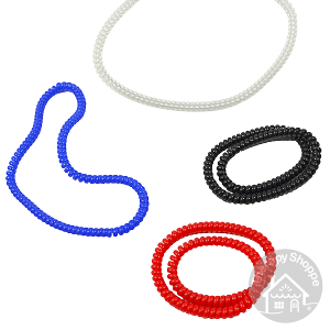 4 colors stretchy chewy necklace