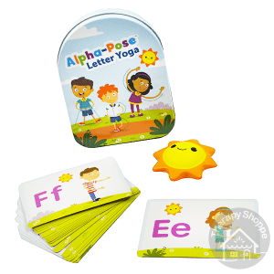 alphabet yoga cards set