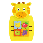 giraffe activity wall panel