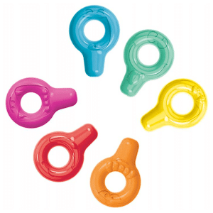 finger loop crayons