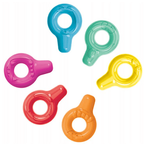 finger loop crayons