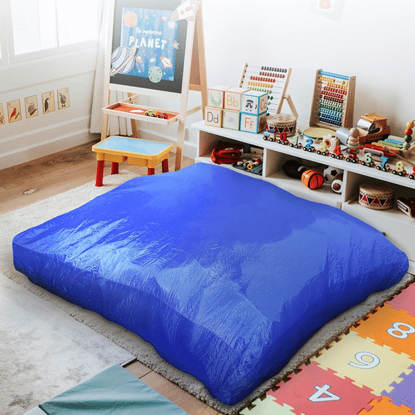 crash mat in a calming corner