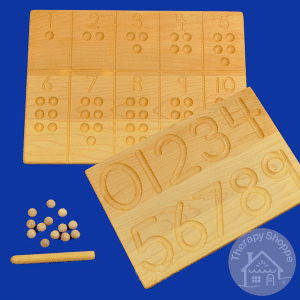 Super Sale  Double-Sided Numbers Wooden Tracing Board