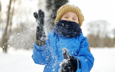 Sensory Play in the Snow: Winter Outdoor Adventure...