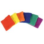 rainbow fleece beanbags
