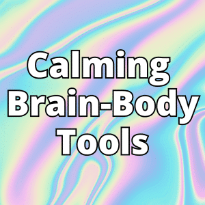 calming brain body tools kit